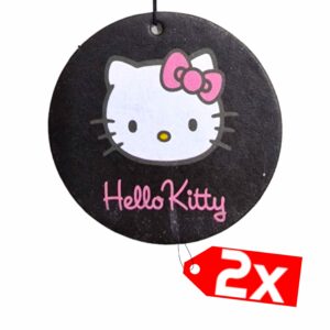 2x Hello Kitty Duftbaum/Lufterfrischer