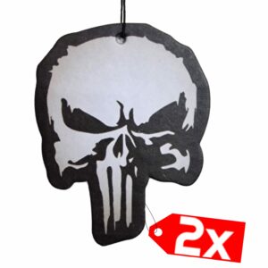 2x Totenkopf Duftbaum/Lufterfrischer
