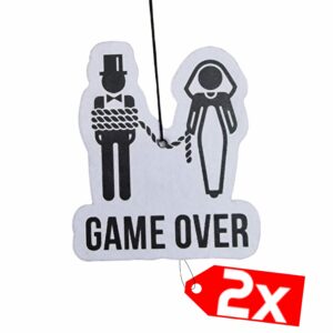 2x Game Over Duftbaum/Lufterfrischer